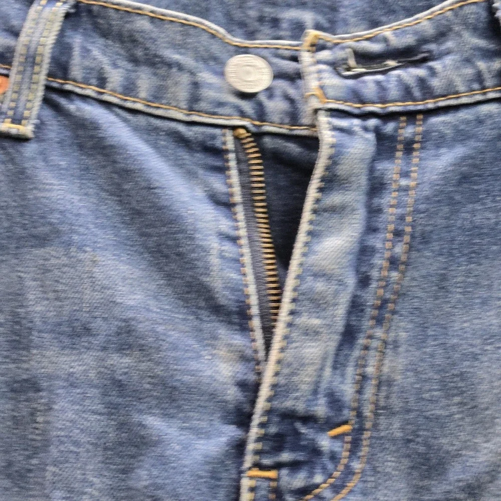 Levi's 511 Men Jeans 34X32 Blue Denim Slim Fit